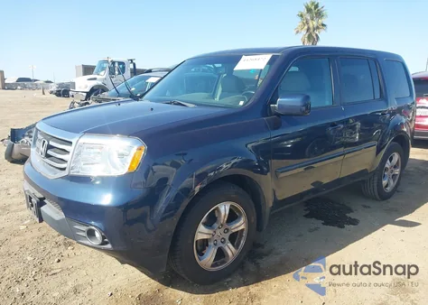 2012 Honda Pilot Ex-L z USA, uszkodzony, nr VIN 5FNYF3H52CB036295